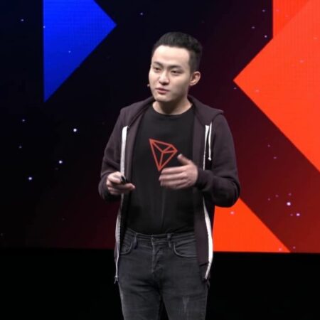 Tron’s Justin Sun is stashing a chunk of his cash in ‘boomer’ crypto asset manager