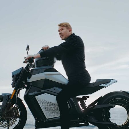 F1 legend Mika Häkkinen unveils luxury electric superbike